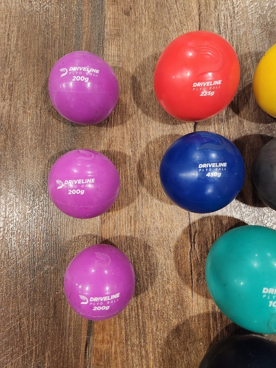 Driveline PlyoCare Balls Set Weighted Pitching Throwing Training 12 Balls