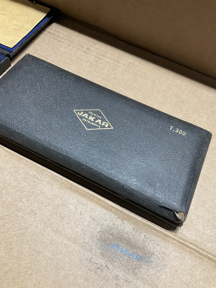 2 Sets Of Drawing Instruments. Both Complete