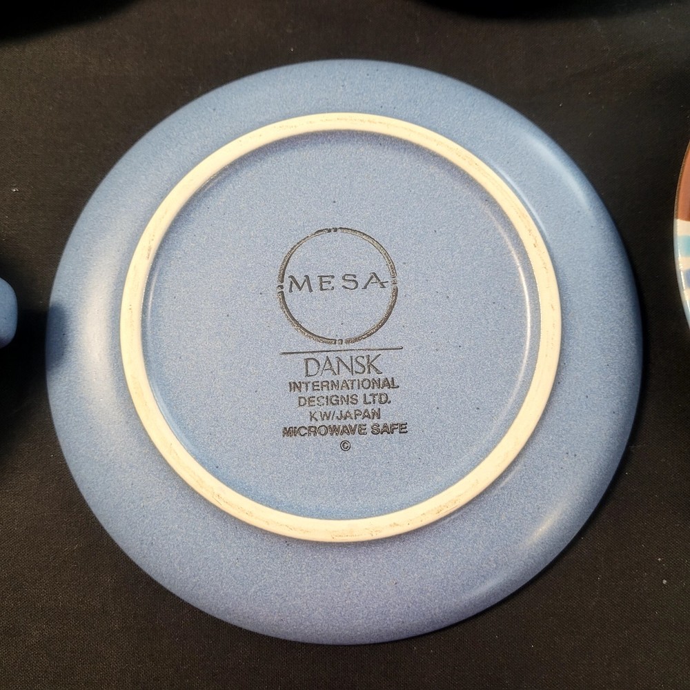 DANSK Mesa Blue Cup And Saucer Japan