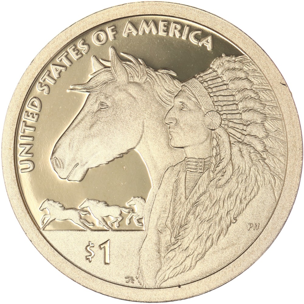 2012 S Native American Sacagawea Dollar Gem DCam Proof