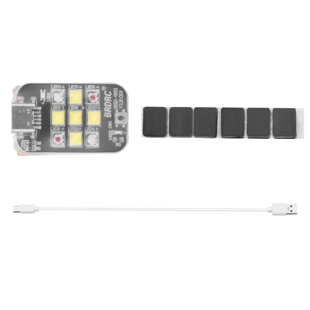 For DJI MINI 4PRO Flashlight Searchlight AIR 3S Night Navigation Warning Light