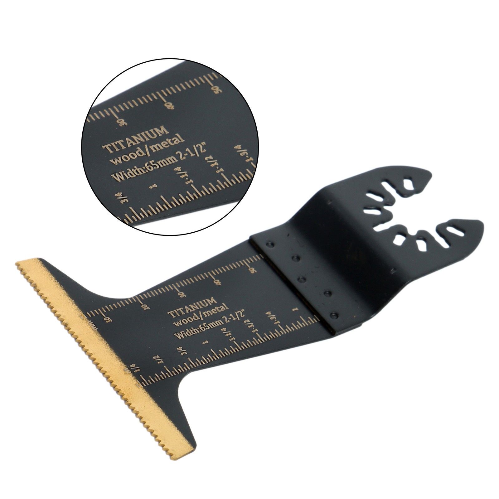 20 PCS Titanium Oscillating Tool Blades Metal Cutting Universal Multitool Blades