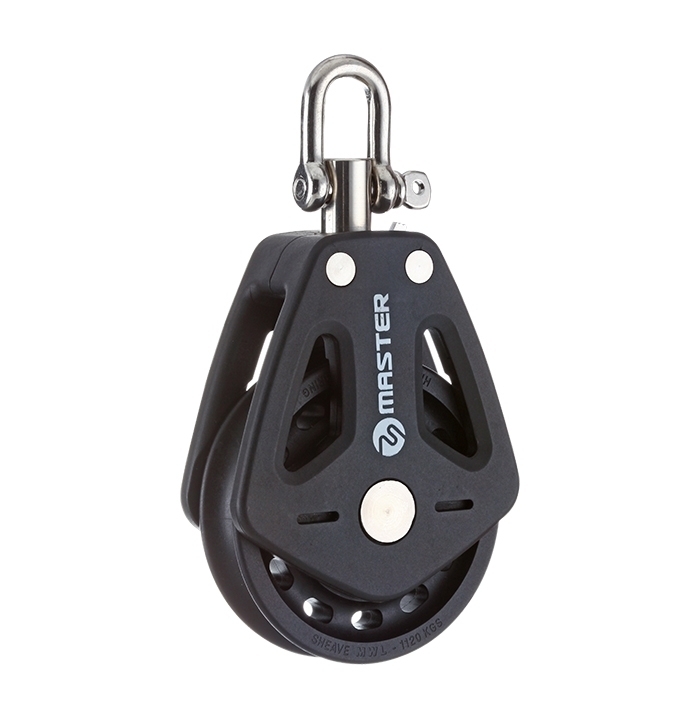 35mm Single Swivel Shackle Block - Master BP-3501F
