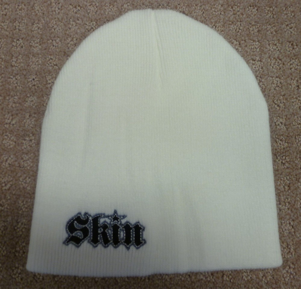 Skin Industries  Beanies -- Color White
