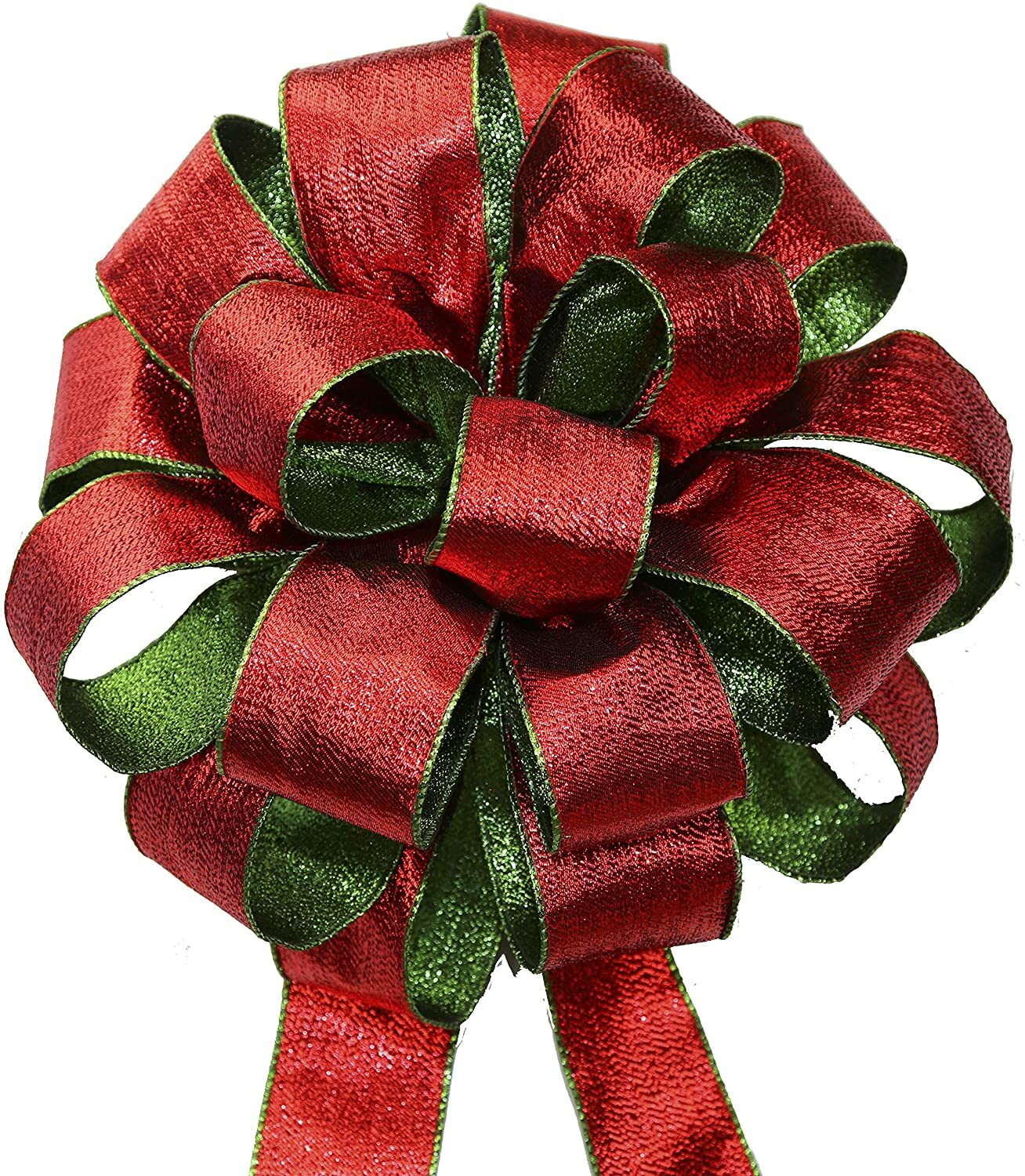 Large Custom Hand Bow Maker 3 Ribbon for Holiday Christmas Wreaths Tree Topper