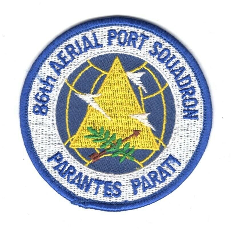 USAF Air Force Patch: 86th Aerial Port Squadron - 3"