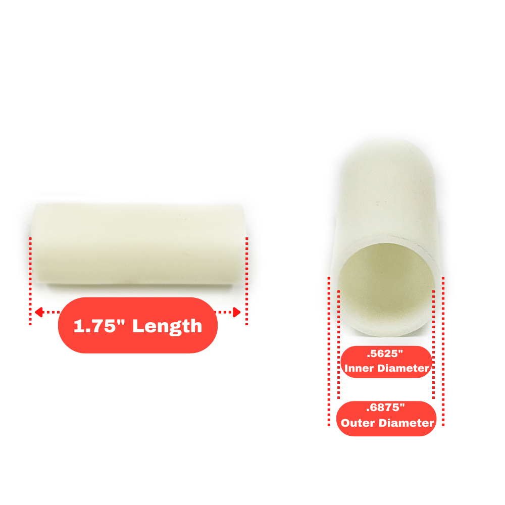 8-Pack Trailer Leaf Spring Nylon Bushing 9/16" x 1.75"