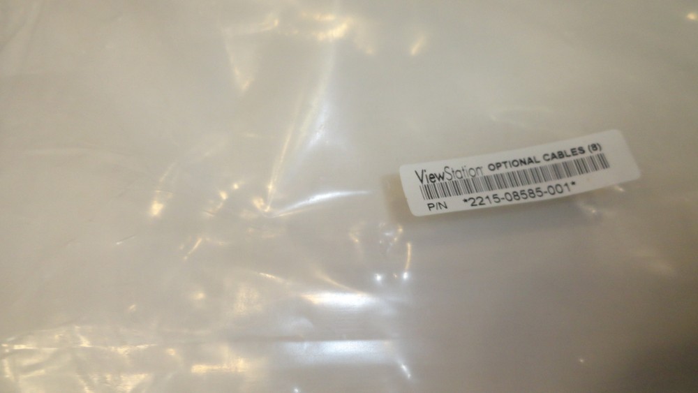 POLYCOM VIEWSTATION OPTIONAL CABLES 2215-08585-001, NEW