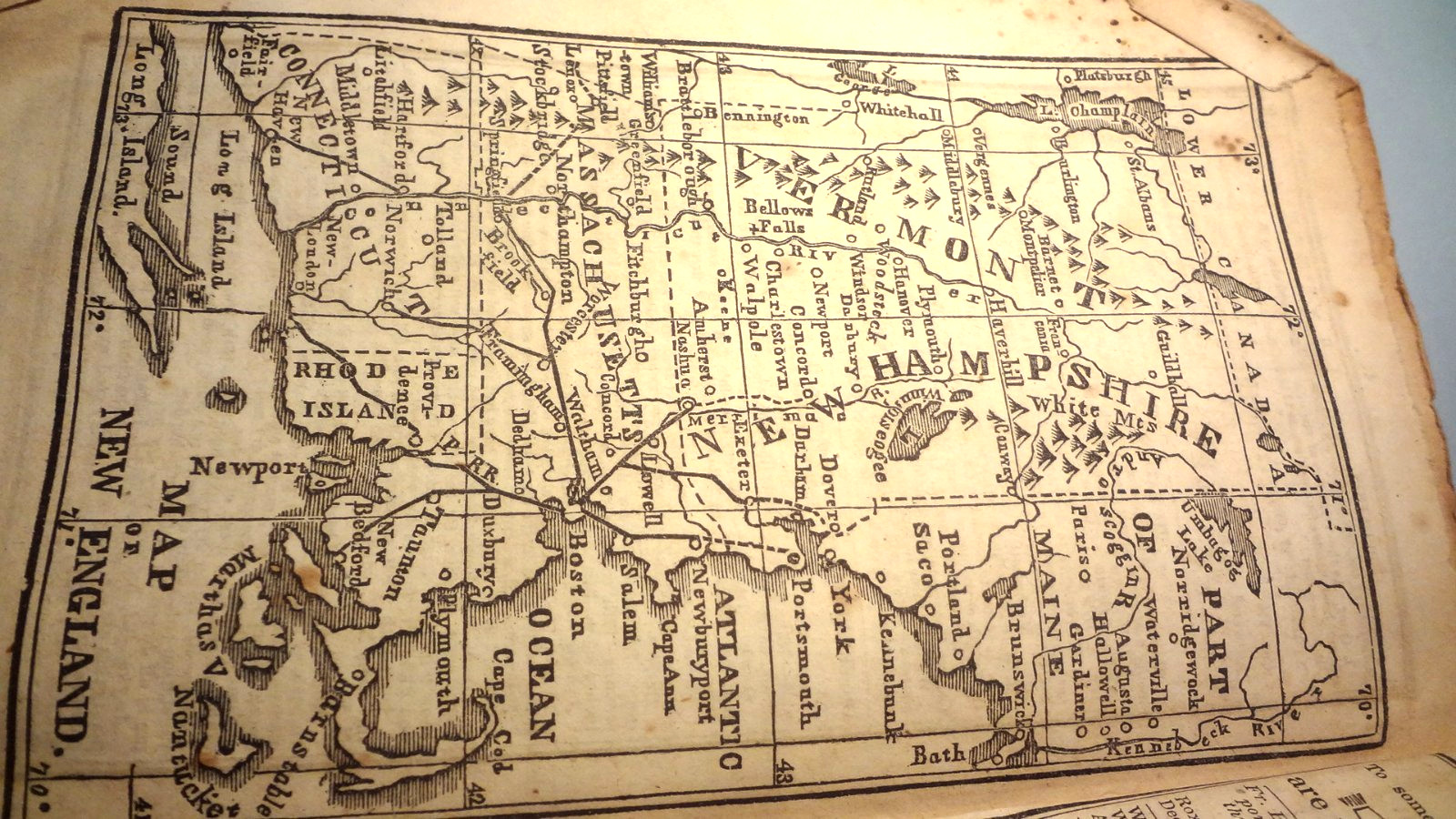 ✅SLAVE RELATED 1842 Robert Thomas FARMER'S ALMANAC w/ FULL RARE MAP - HISTORIC!✅