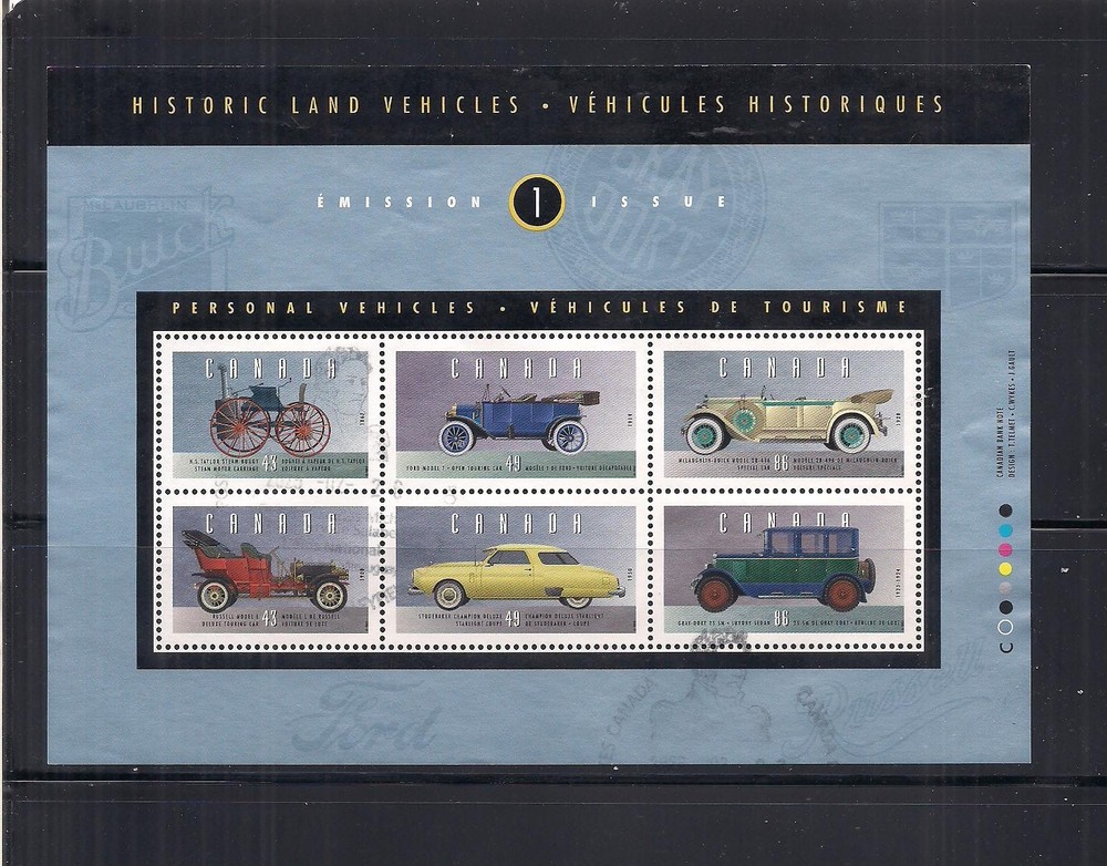 Canada #1490 used sheet CV 10$