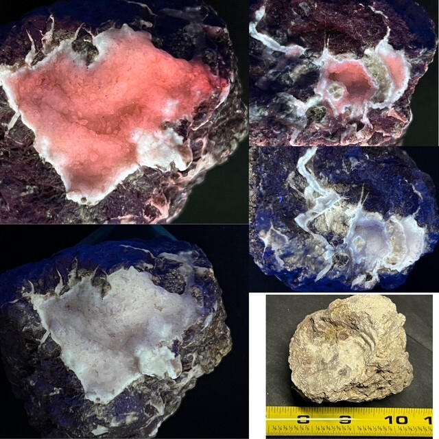TERRIFIC FLUORESCENT/PHOSPHORESCENT  CALCITE, MEXICO