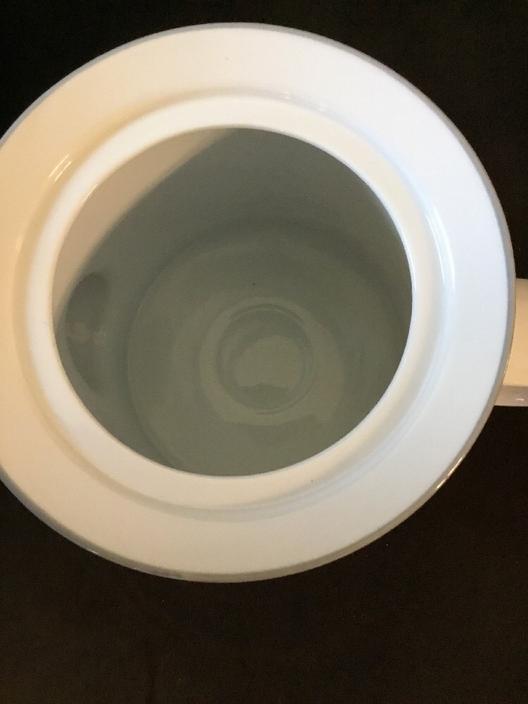 DANSK BELLES FLEUR GRAY 6 CUP COFFEE POT EUC