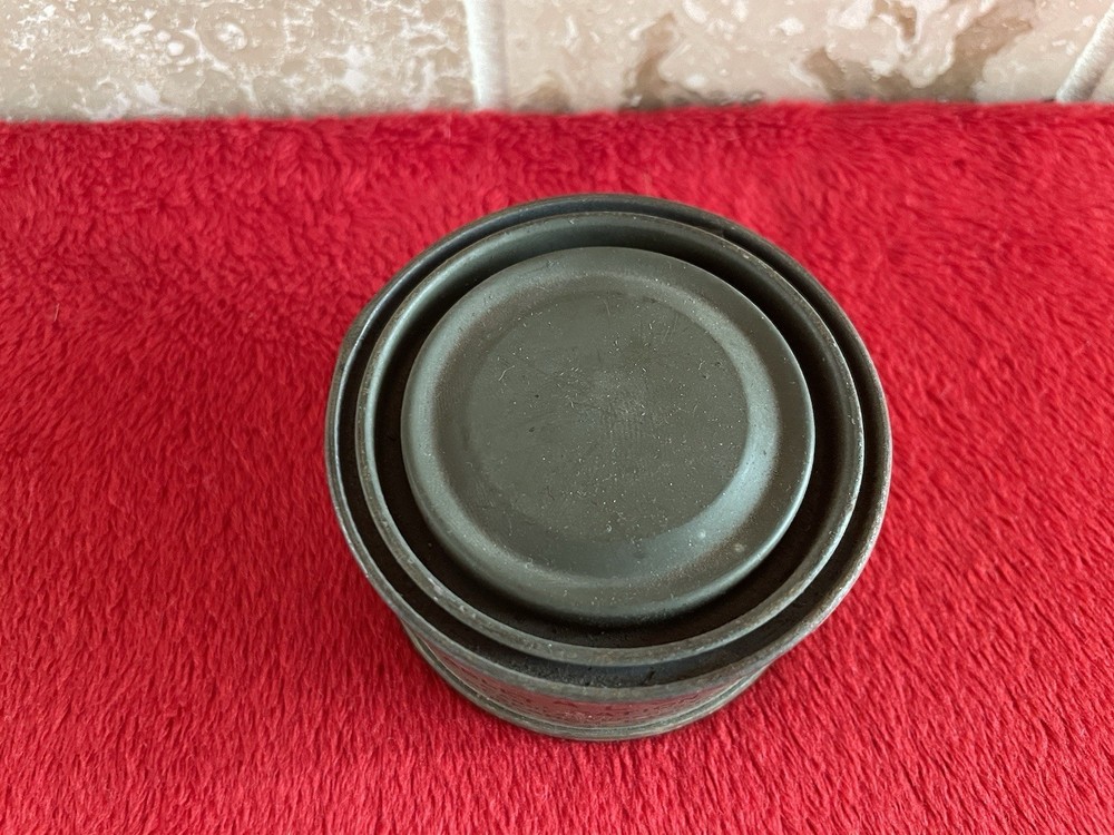 ORIGINAL WWII US ARMY MESS RATION FUEL TABLET HEATING TABLET TIN WW2