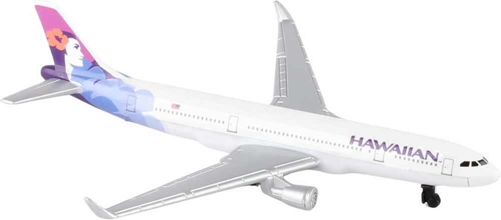 Daron Hawaiian Airlines Single Plane , White