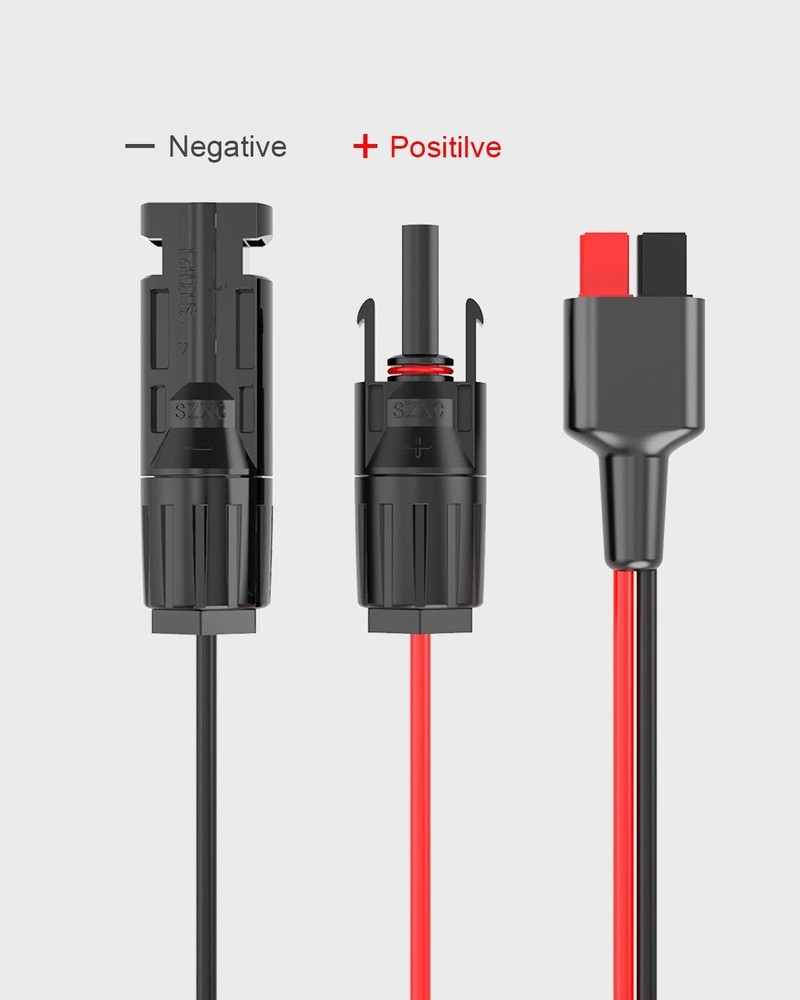 Anderson Connector Power Pole Adapter Solar Panel Cable Connector Kit US
