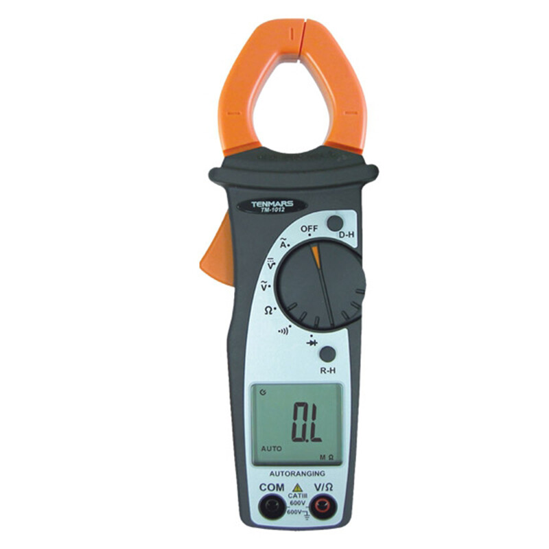 TENMARS TM-1012 AC Clamp Meter ACV, ACA, DCV, Resistance