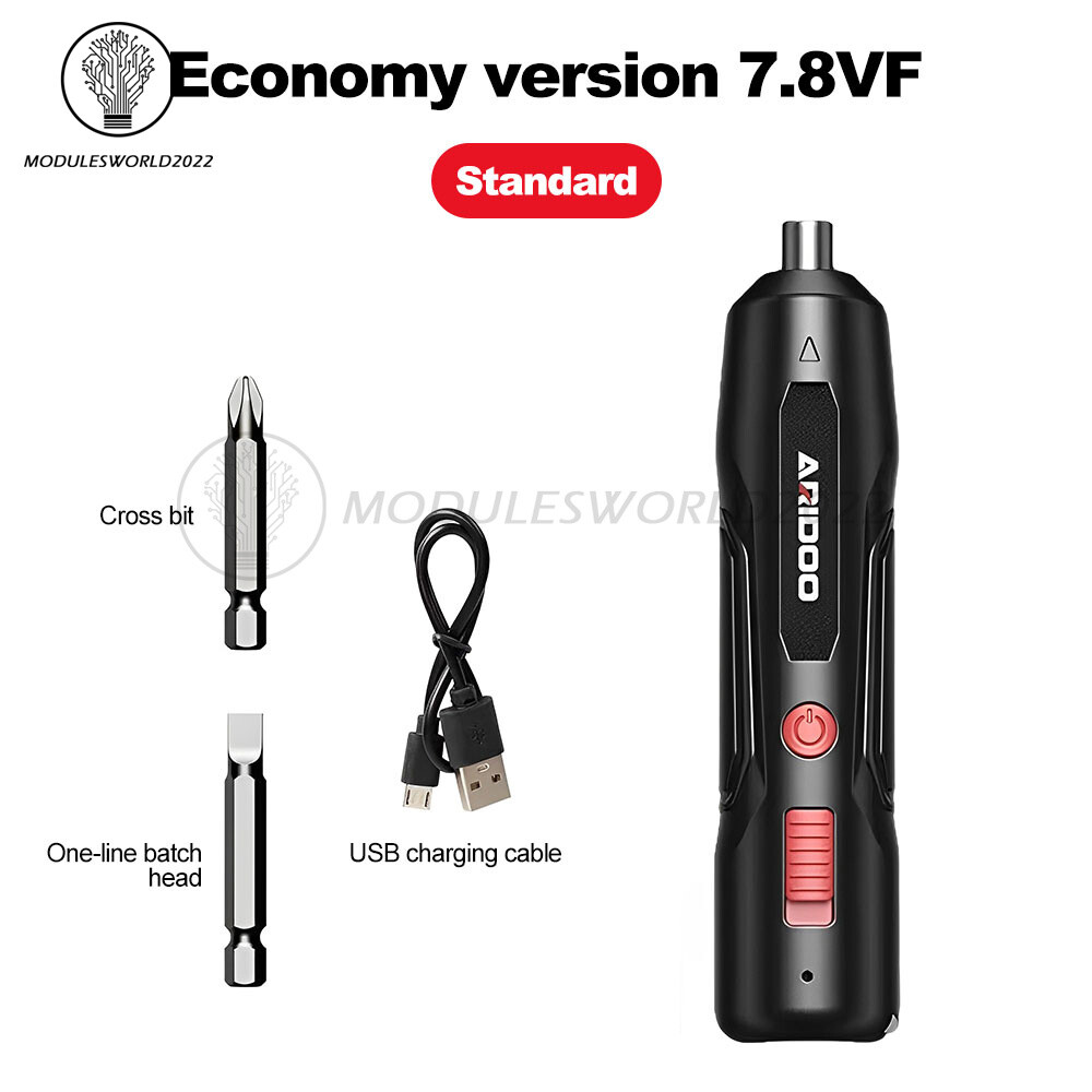 Portable Electric Screwdriver set mini Compact USB rechargeable Screw Driver