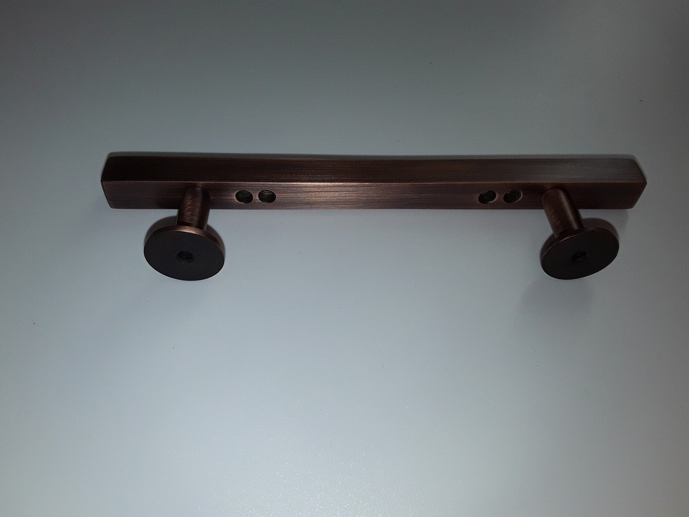 8" DIEHI ADJUSTABLE BRASS CABINET PULL-ANTIQUE COPPA