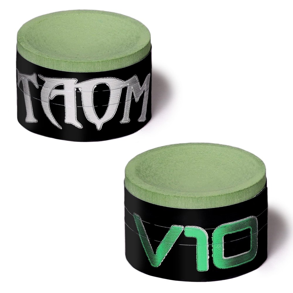 V10 Billiard Pool Cue Premium Chalk Green