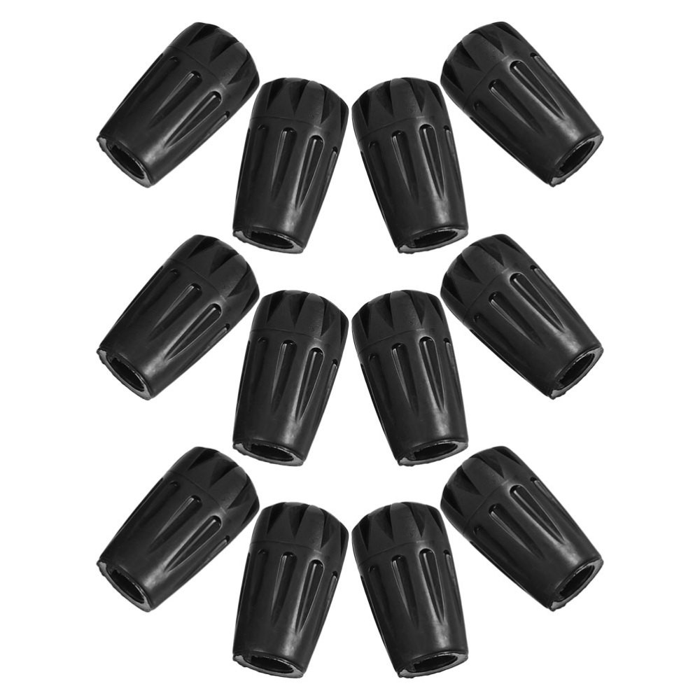 12 Pcs Hiking Walking Stick Tips Replacement Accessories for Sticks
