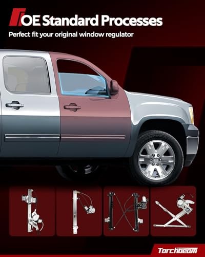 Front Driver Side Power Window Regulator Without Motor Front Left 749-974