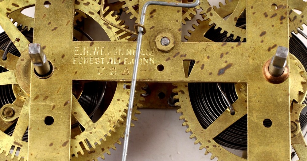 Welch Mantle Clock Movement 8 Day-BD-192