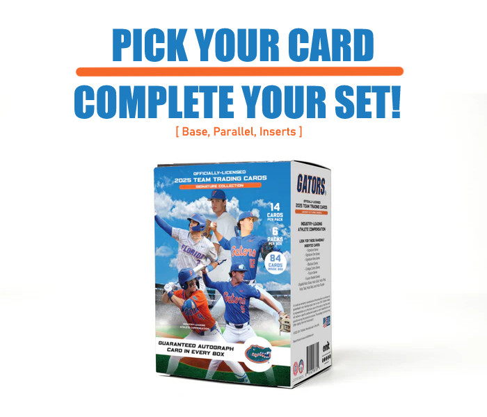 2025 Onit Athlete Florida Gators Baseball YOU PICK -Base, Parallels, Inserts
