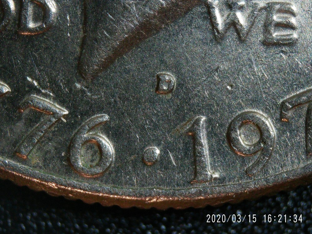 1776 To 1976 Kennedy Half Dollar Error, Several Errors on Coin