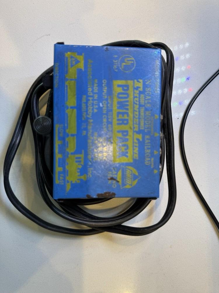 AHM THUNDER LINE N Scale TRANSFORMER POWERPACK