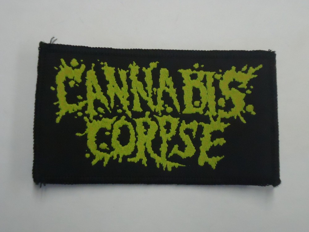 CANNABIS CORPSE WOVEN PATCH