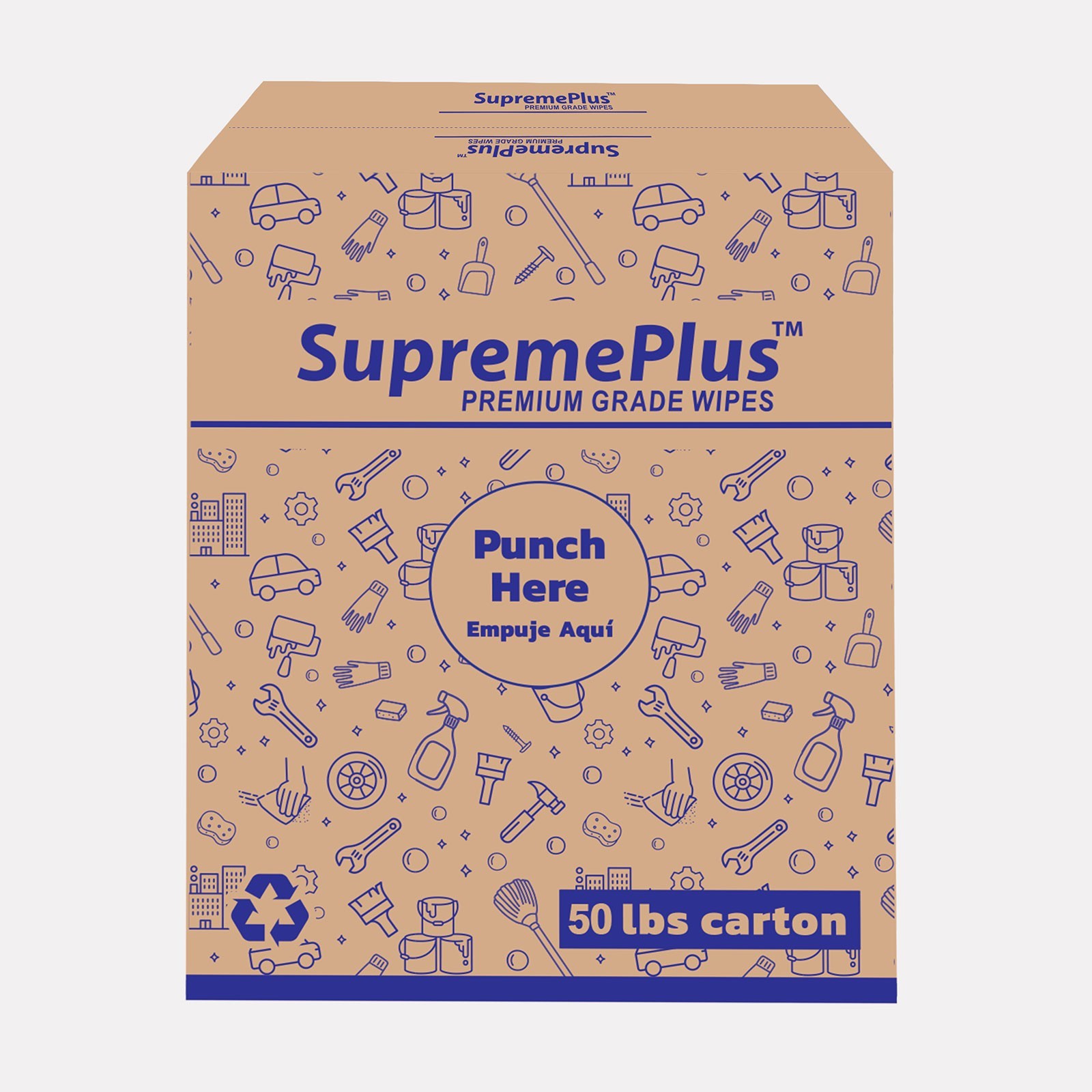 Colored Knit Rags 50 LB Box - T-Shirt Wiping Bulk Cleaning Cloths