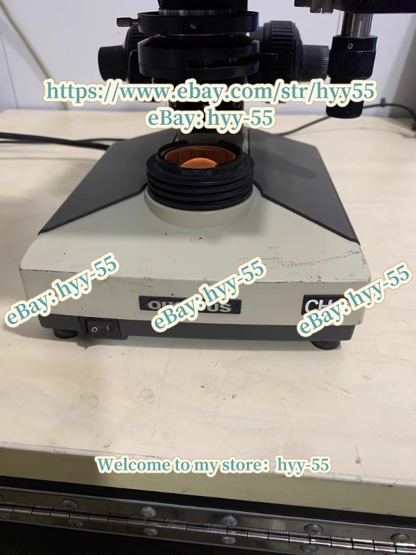 1PCS Olympus CH2 microscope has three lenses, EA40/4/EA10,-/55