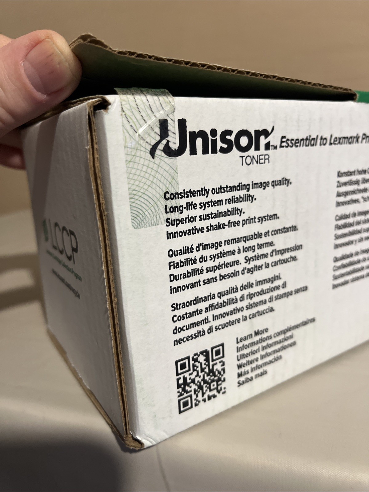 Genuine Lexmark 20N10Y0 Yellow Cartridge 1500 Pages High Yield Sealed Box READ