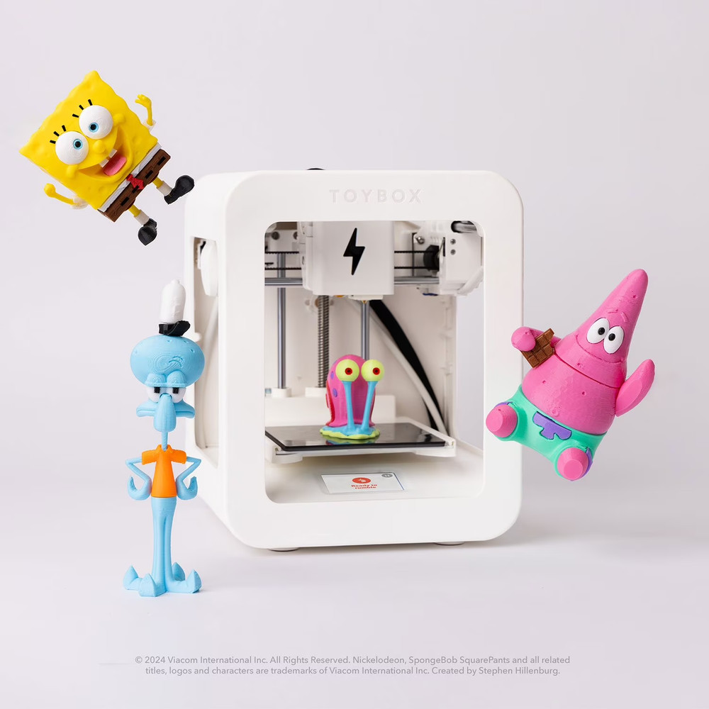 Toybox 3D Printer (Kid-Friendly) Starter Bundle
