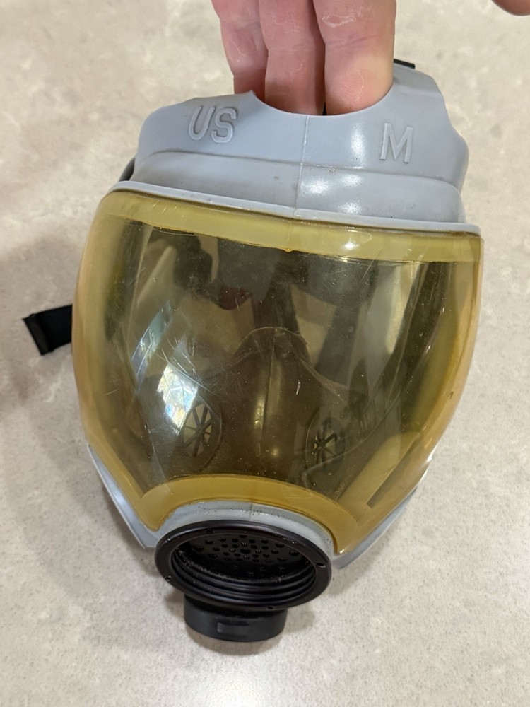 MSA Millenium Gas Mask Size Medium - Read Description