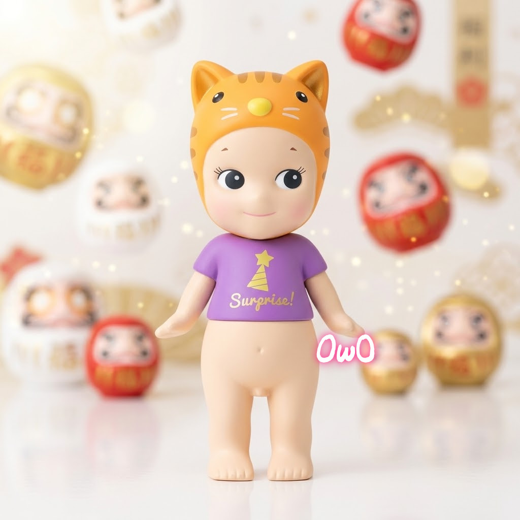 Sonny Angel 2020 Lucky Meow Surprise Meow Cat Tmall Exclusive Rare Figure