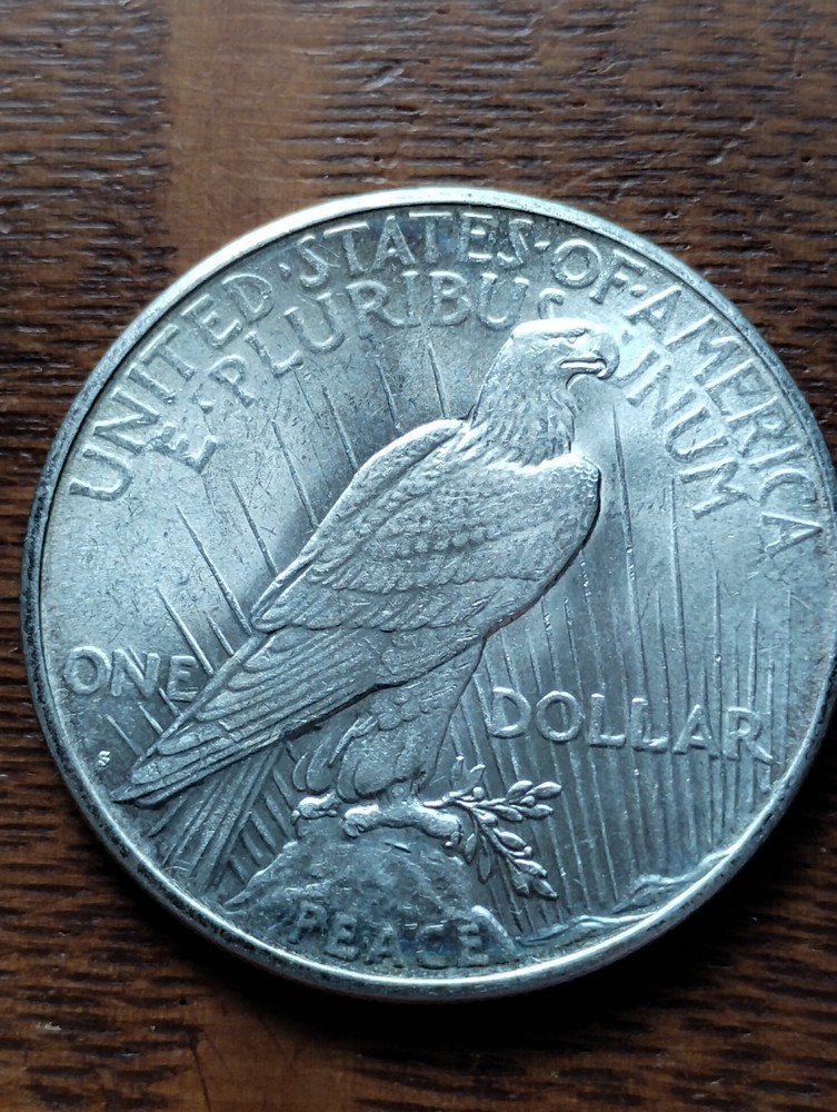 1924 S Peace Silver Dollar BU