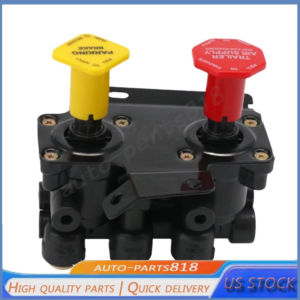 Fit Volvo VNL Dash Valve Dual Park Brake With 5 Ports 24340522 21315044 K035691