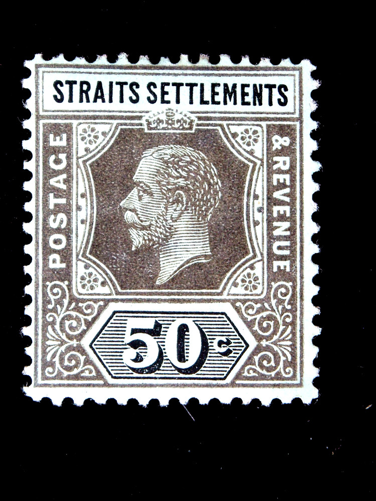 STRAITS  SETTLEMENTS  1  MINT  HINGED  STAMP  SC # 164a