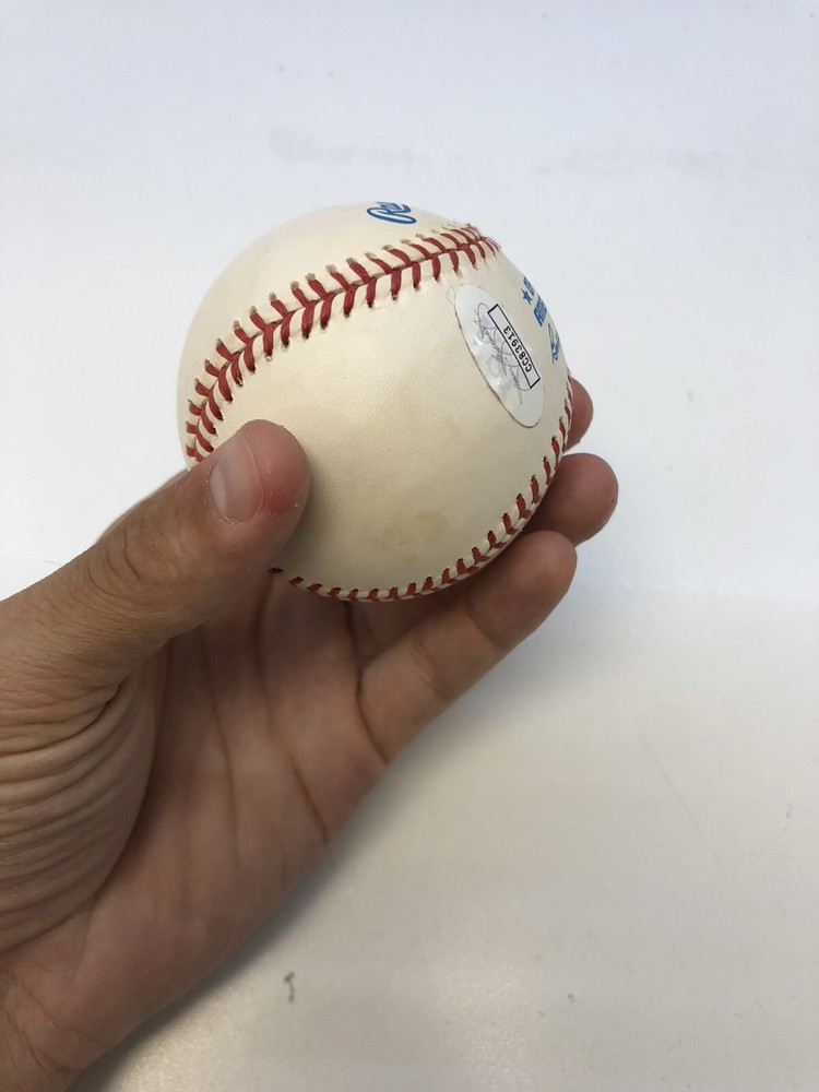 Andre Dawson Cubs Autographed Baseball JSA Authenticated