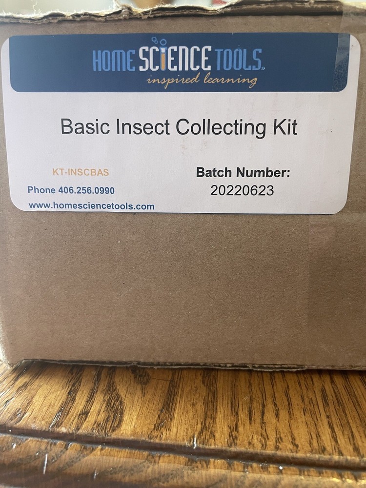 Basic Insect Collection Kit : Home Science Tools NEW in original packaging box!