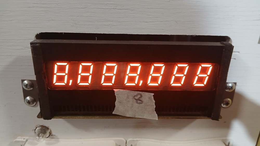 Bally Pinball 7 Digit Numeric Display Working 👀SEE VIDEO & DESCRIPTION👀