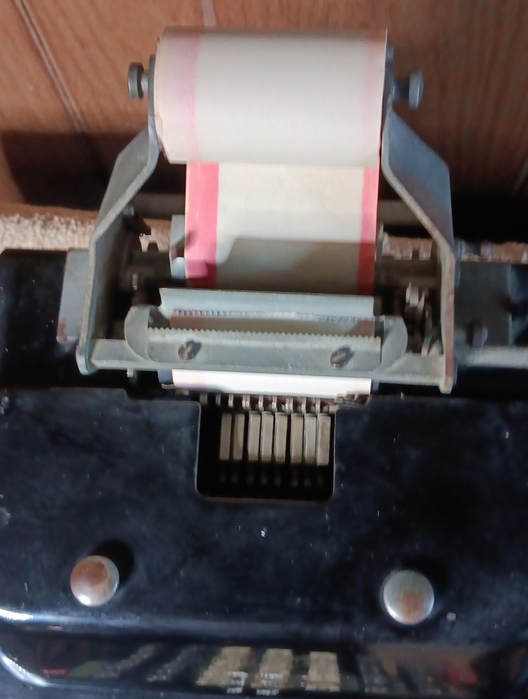 Vintage 1930s RC Allen 95 Calculator Adding Machine Nice Paint Read Description