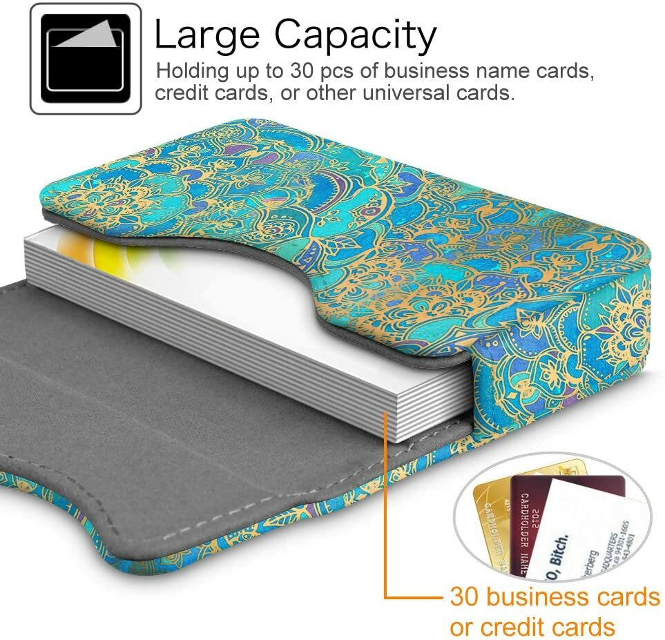 Business Card Holder Credit Card Wallet Handmade Universal Card Case Organizer