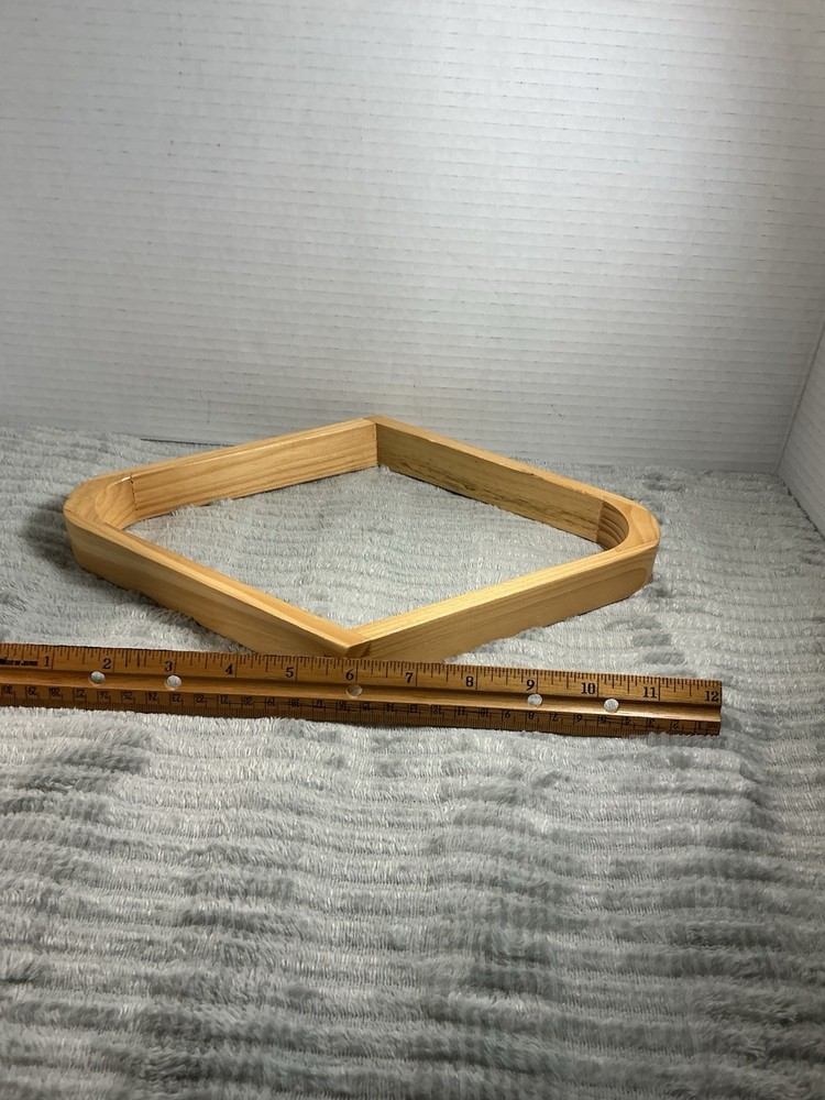 Game Room Upgrade – Solid Hardwood Diamond Rack