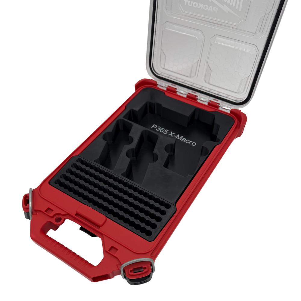 Sig Sauer P365 XMacro with Light and Optic Insert for Milwaukee Packout