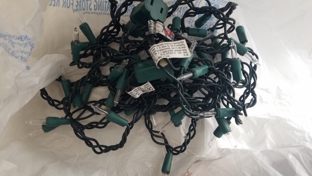 13' Clear Christmas Light String (C)
