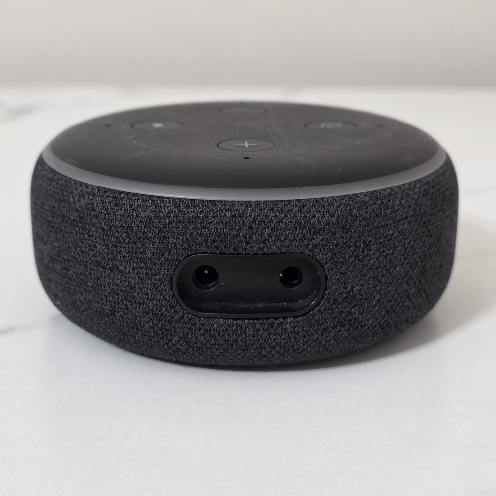 Amazon C78MP8 Black Echo Dot 3rd Gen Smart Speaker Alexa No Power Supply