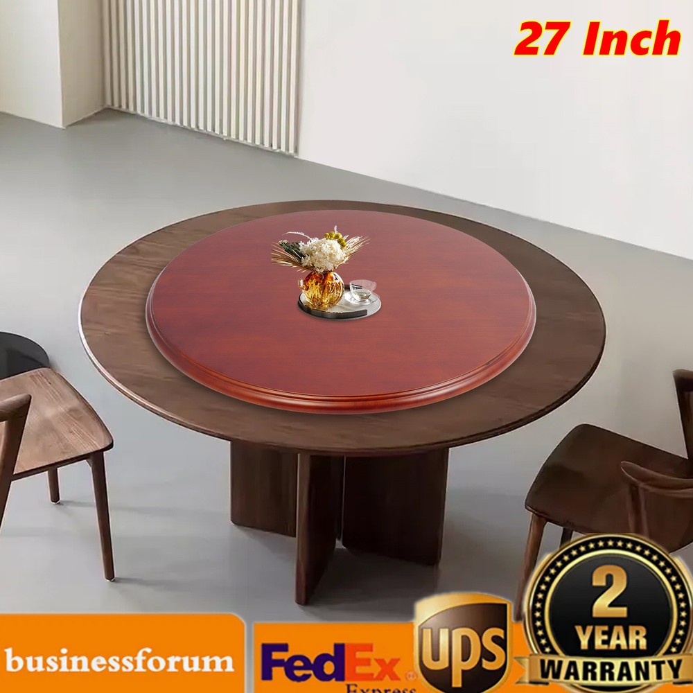 70cm Dining Table Turntable, Rotating Serving Tray, Round Tabletop Serving Plate