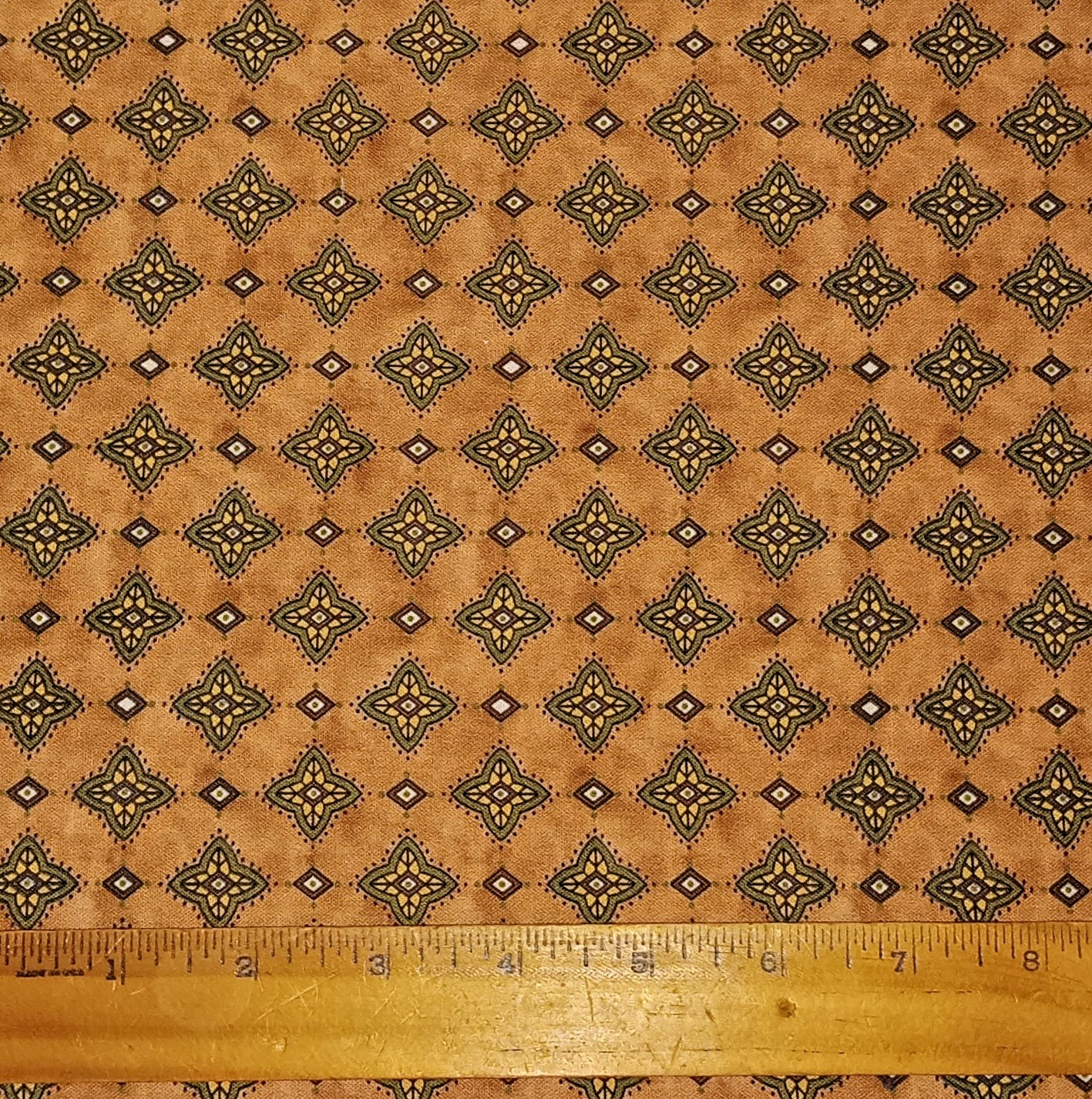 Civil War HANDSEWN Suspender Braces REDUCED SHOULDER SLIP Golden Tan w/Green